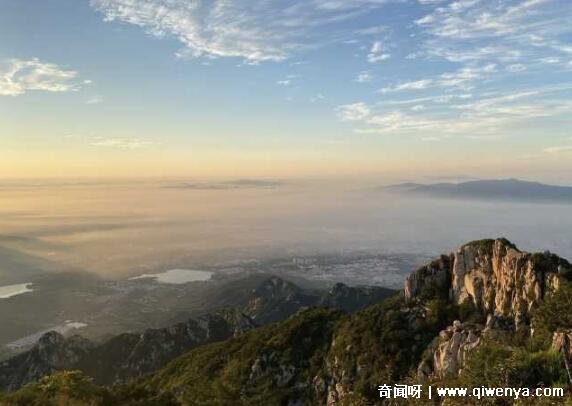 泰山爬到顶_泰山爬下来_