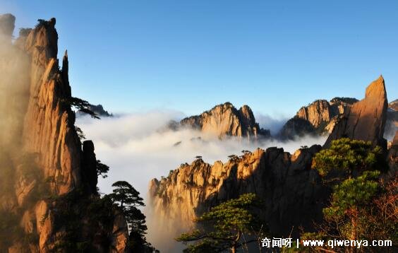 _五岳中黄山景色最秀美_黄山中的五岳是指什么