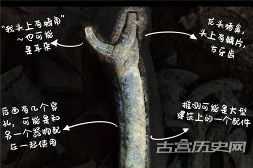 三星堆龙形器作用__三星堆铜龙柱形器图片