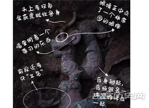 _三星堆铜龙柱形器图片_三星堆龙形器作用