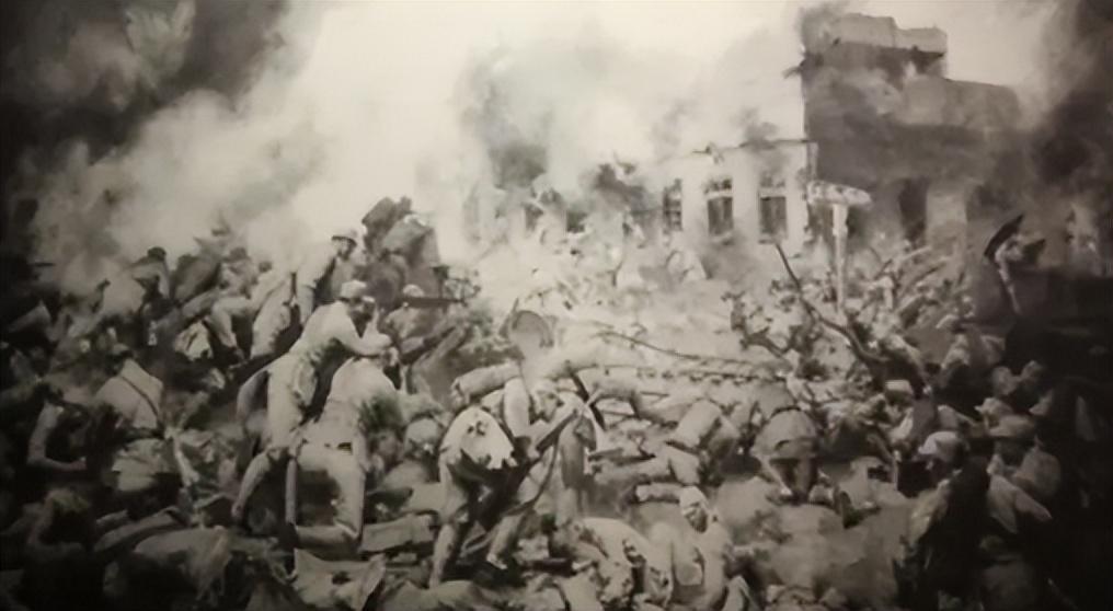 _抗日烈士墓前跳舞_抗日牺牲的女兵