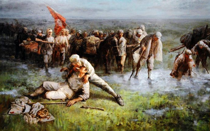 _红军在草地上走了多久_草地红军