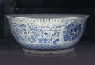 青花大瓷碗_粗瓷青花大碗_