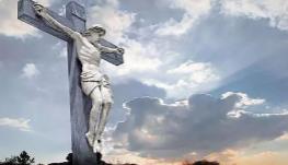 揭秘陨石断面耶稣像之谜,天空陨石惊现耶稣头像/科学无解_揭秘陨石断面耶稣像之谜,天空陨石惊现耶稣头像/科学无解_